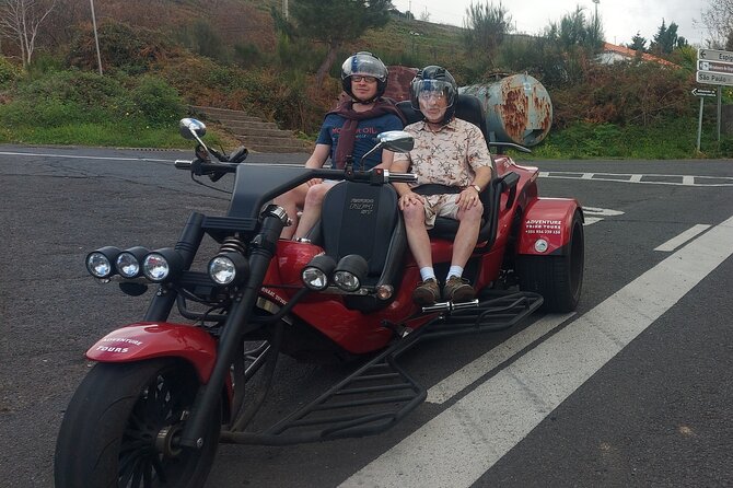 3 Hour Private Trike Tours of Madeira Island - Cristo Rei and the view back toward Funchal