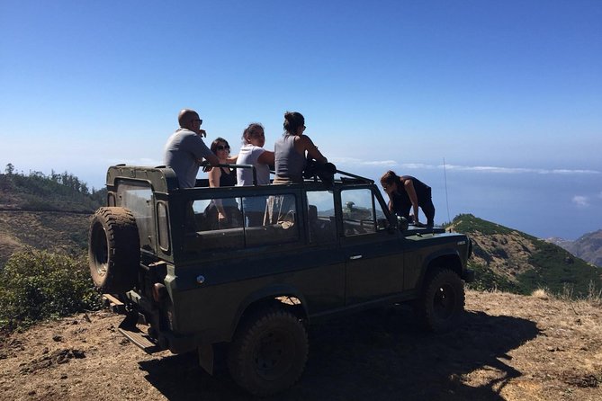 4x4 Safari Half day Poncha, Mountains, Vineyards and Cabo Girão Small group - Boca da Corrida adds a second mountain perspective