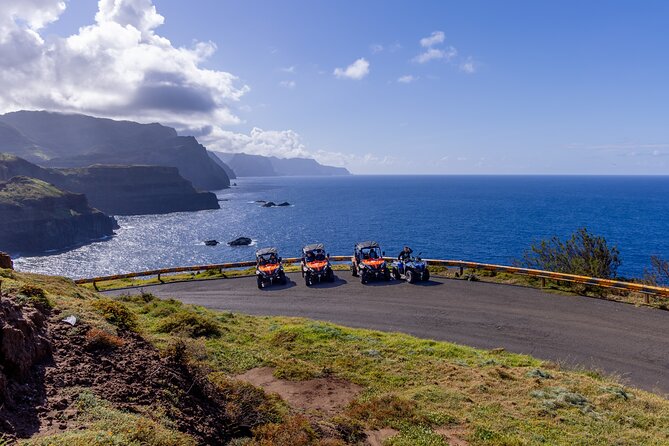 Buggy Adventure in Madeira off Road - Reaching Pico do Furado for the north-coast view