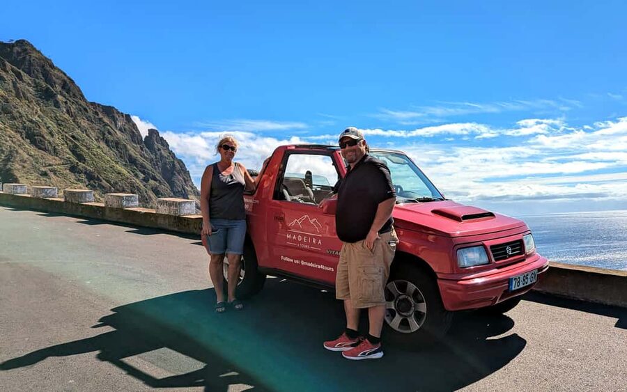 Cabo Girão Skywalk: Half-day Private Jeep - Riding up through Madeira’s banana country