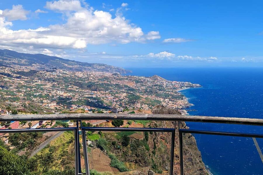 Cabo Girão Skywalk: Half-day Private Jeep - The optional cable car beneath Cabo Girão