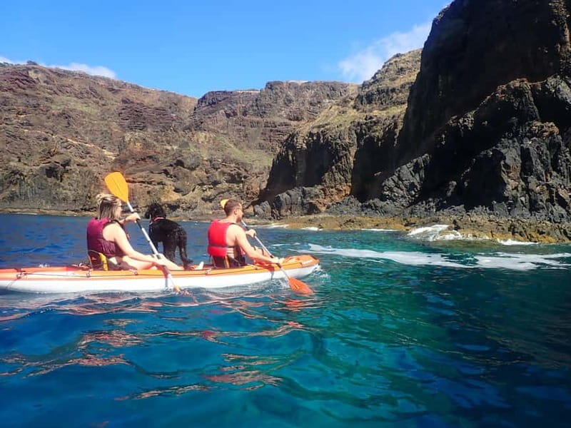 Calheta Kayak Adventure - Choosing Between Zimbralinho Beach and Cal Islet