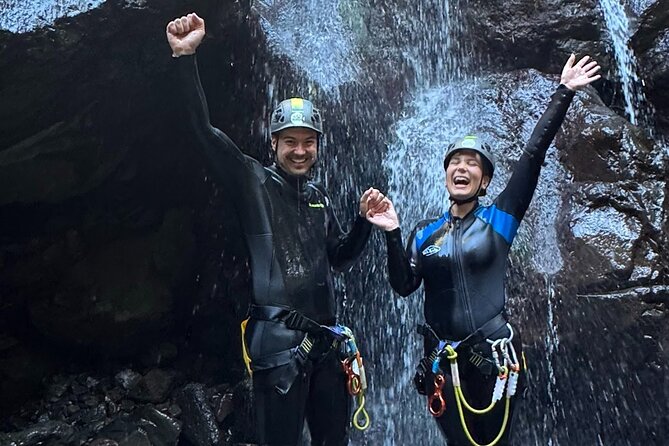 Canyoning Experience Level 2 at Nuns Valley - How demanding is Level 2?