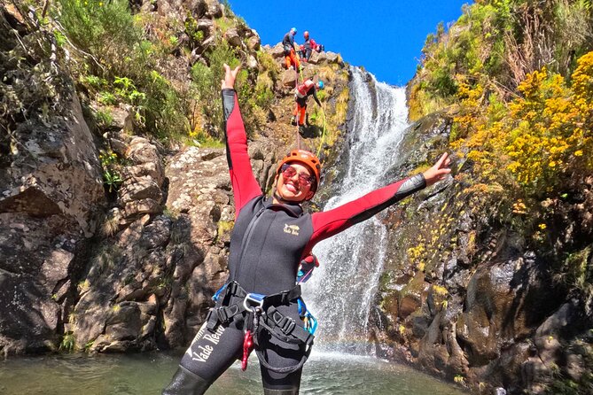 Canyoning Experience Level I Beginners in Ribeira das Cales - From Funchal to the high mountain country