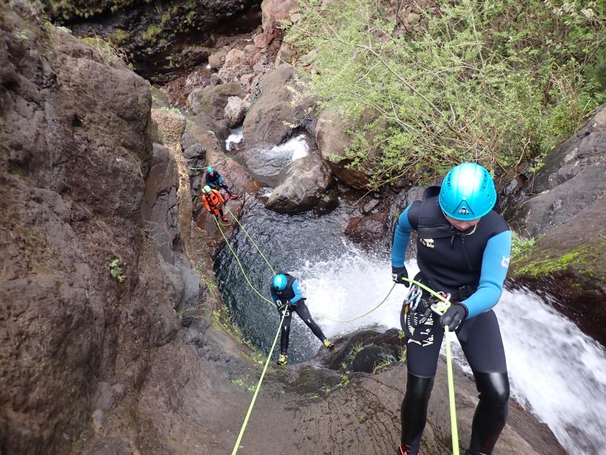Canyoning Level 2 - Ribeira do Cidrão- Madeira Island - Key points at a glance