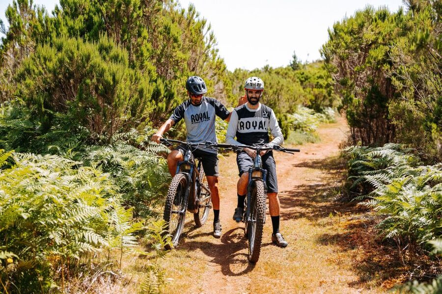 E-Bike Guided Tour - West Side Mountain Biking - From Funchal to Fonte do Bispo at 1,241 meters