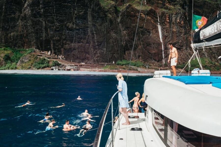 From Funchal: Cabo Girao Sunset Cruise on Luxury Catamaran - Looking for dolphins and whales