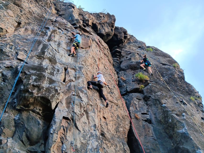 From Funchal: Guided Climbing Tour, with Pick-up - Choosing a route for your climbing level