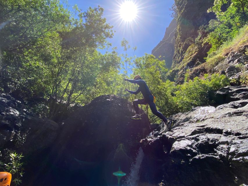 From Funchal: Intermediate Canyoning Adventure (Level 2) - Snacks, water, and photos included