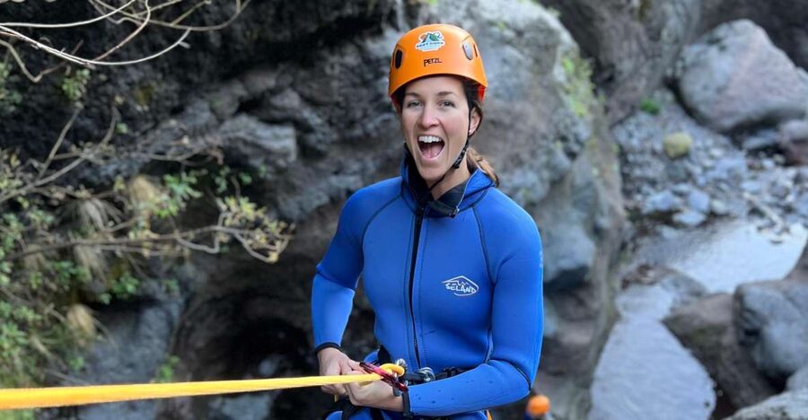 From Funchal: Intermediate Canyoning Adventure (Level 2) - From Funchal to the mountains in 25 minutes