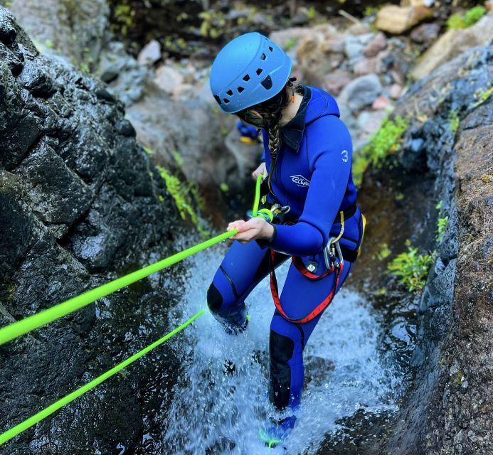 From Funchal: Intermediate (Level 2) Canyoning Adventure - Rappelling down waterfalls up to 18 meters