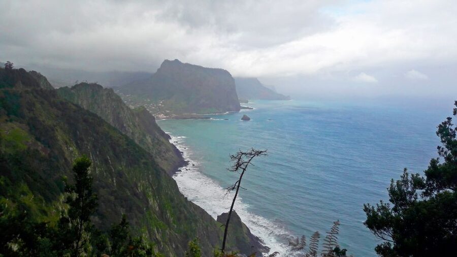 From Funchal: Machico to Porto da Cruz Larano Cliff Hike - Porto da Cruz and the final approach