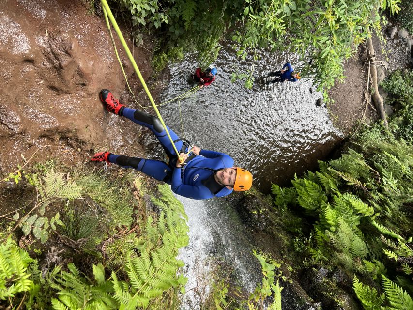 From Funchal: Madeira Island Canyoning for Beginners - Getting fitted and learning the basics