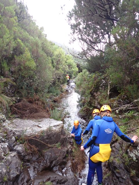 From Funchal: Madeira Island Canyoning for Beginners - Snacks, water, and photos after the wet work