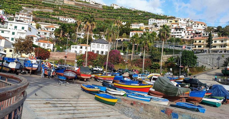 From Funchal: Tuk Tuk Tour to Camara de Lobos and Cabo Girao - Câmara de Lobos, boats, and village life