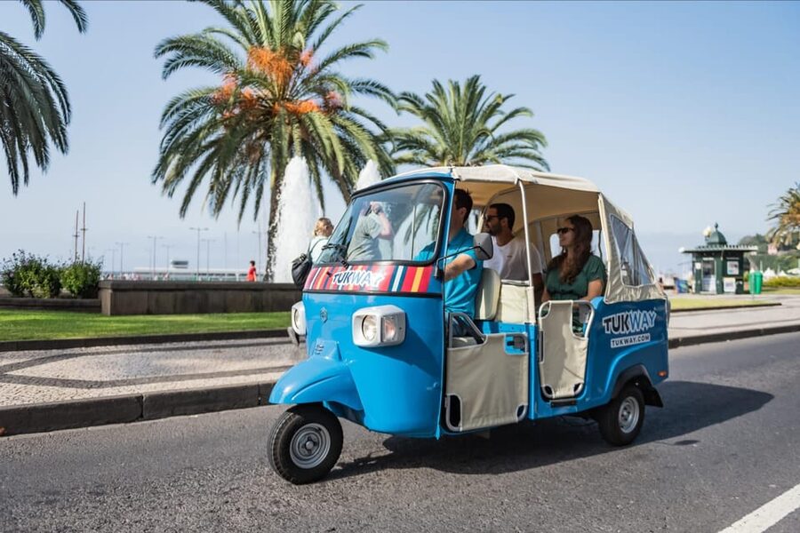 Funchal: 2-Hour Tuk-Tuk Tour with Cable Car Finale - Pico dos Barcelos: your first view of Funchal