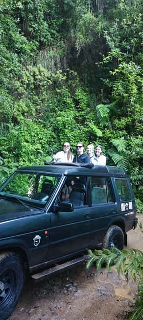 Funchal: 4WD Experience Skywalk to Seixal Porto Moniz, Fanal - Ponta do Sol closes the route in warm coastal light