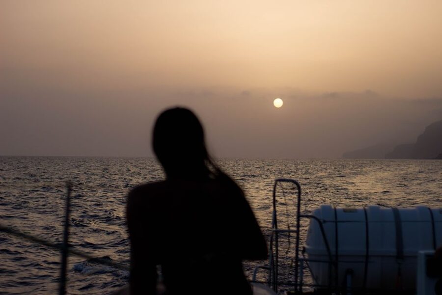 Funchal: Cabo Girão Sunset Catamaran Tour - Sunset on the return to Funchal