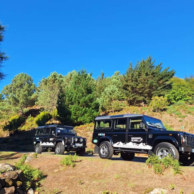 Funchal: Câmara Lobos & Girão Sea Cliff Half-Day Jeep Tour - Climbing through vineyards toward the mountain interior
