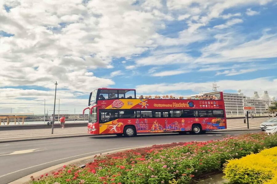 Funchal: City Sightseeing Hop-On Hop-Off Bus Tour - Walking tours, wine, and the evening ride