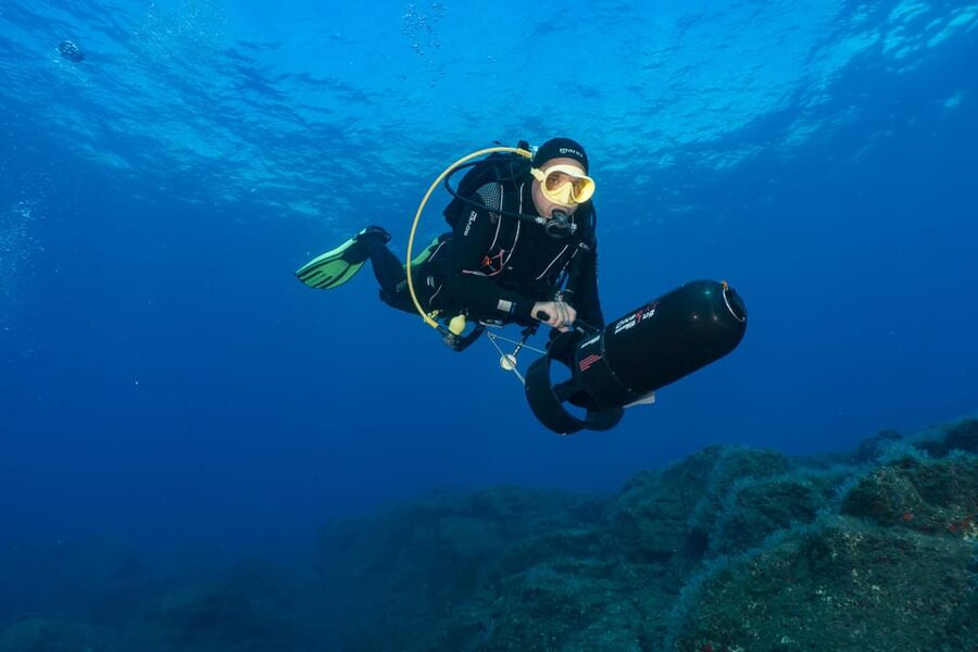Funchal: DPV- Scooter Dive Adventure - What the Funchal scooter session is really like