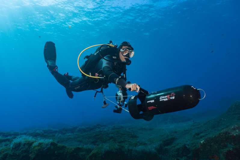 Funchal: DPV- Scooter Dive Adventure - Starting at Madeira Divepoint inside the Pestana Carlton