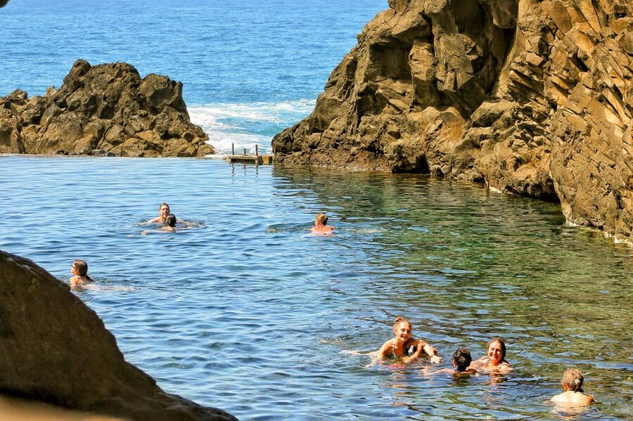 Funchal: Enchanted Terraces, Porto do Moniz & Fanal 4WD Tour - Seixal, Véu da Noiva, and coastal villages