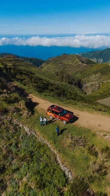 Funchal: Full-day Off-road Tour in West Madeira with Pickup - Cabo Girão at 580 meters above the sea