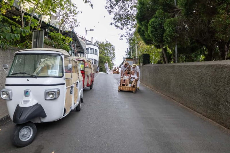 Funchal: Guided Tuk Tuk Tour to Toboggan Rides & Old Town - Key points at a glance