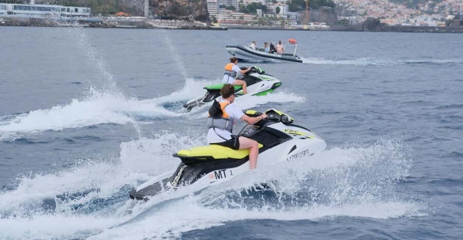 Funchal: Jet Ski Circuit - Getting to Pier 8 at Marina Nova do Funchal
