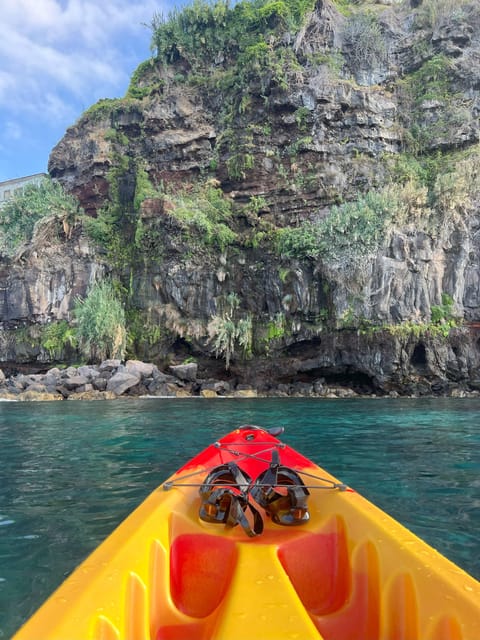Funchal: Kayak & Snorkeling in Garajau Nature Reserve - Ponta do Lazareto and the snorkeling stop