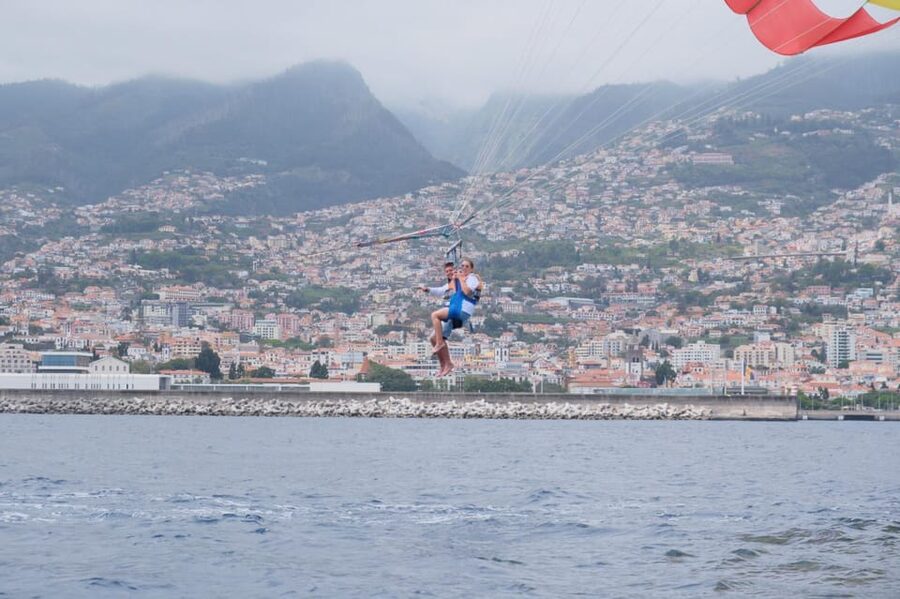 Funchal: Parasailing Tour on the Coast of Madeira Island - What you will see from the air