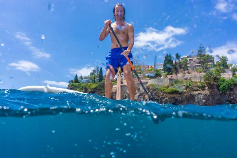 Funchal: SUP Rental or Guided tour with snorkeling - The briefing sets the tone