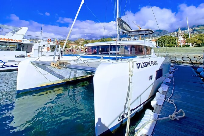 Half Day Tour on a Luxury Catamaran on Madeira Island - The swim stop along Madeira’s coast