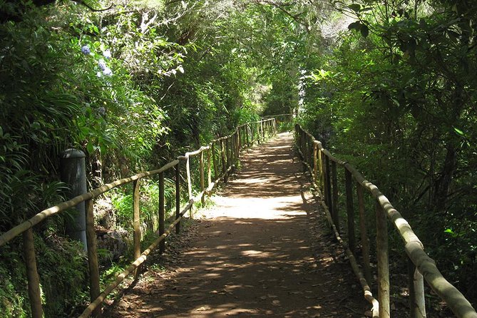 Levada do Caldeirão Verde Levada Walk from Funchal - Following the levada past São Jorge views
