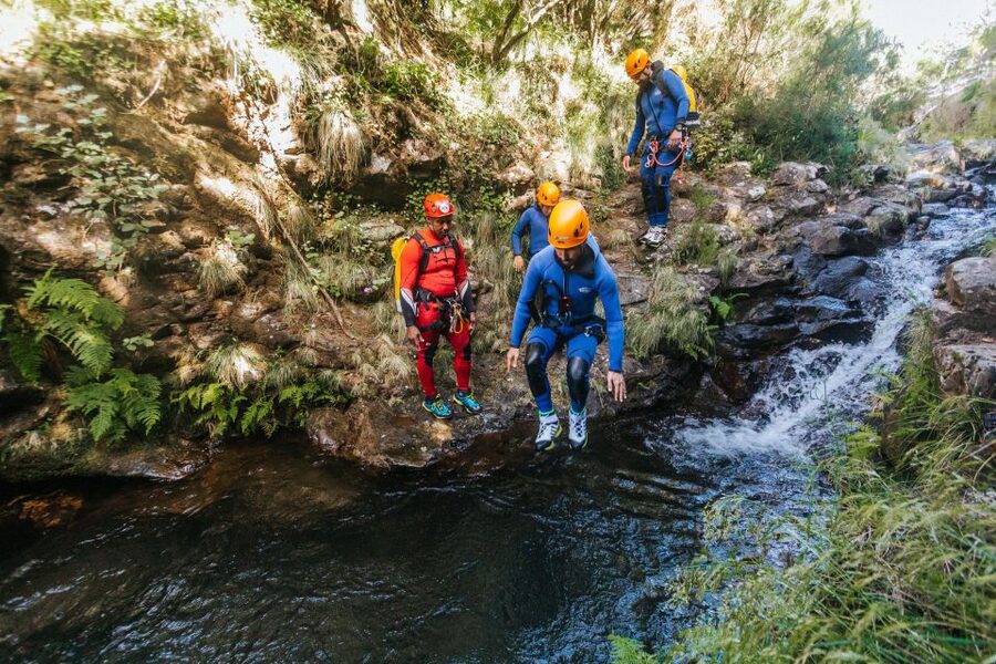 Level 2 - Canyoning Adventure - Intermediate | Funchal - Optional jumps for a personal level of thrill