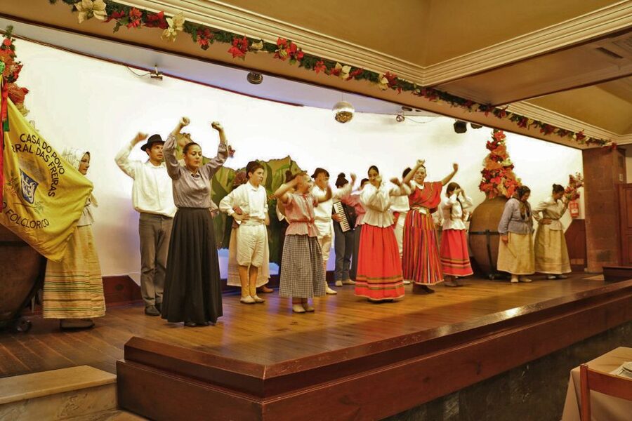 Madeira by Night with Traditional Dinner - Watching the Bailinho da Madeira