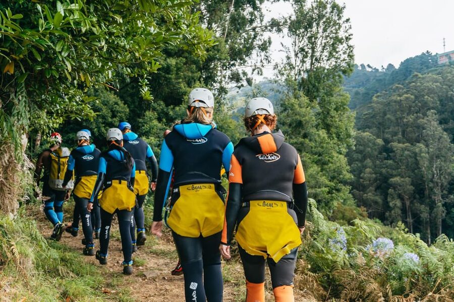 Madeira Canyoning Beginners – Easy & Fun Waterfall Adventure - The 15-minute walk before the water