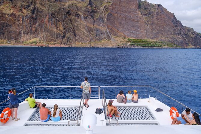Madeira Dolphin and Whale Watching on a Ecological Catamaran - Leaving Funchal on a purpose-built eco catamaran