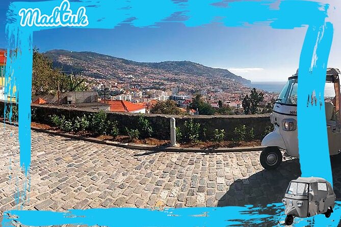 Madeira Funchal City Historical Tuk Tuk Guided Tour by MadTuk - São João Baptista do Pico Fortress starts the route