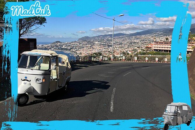 Madeira Garajau Christ King and Funchal Tuk Tuk Tour by MadTuk - A second Pináculo stop for photos