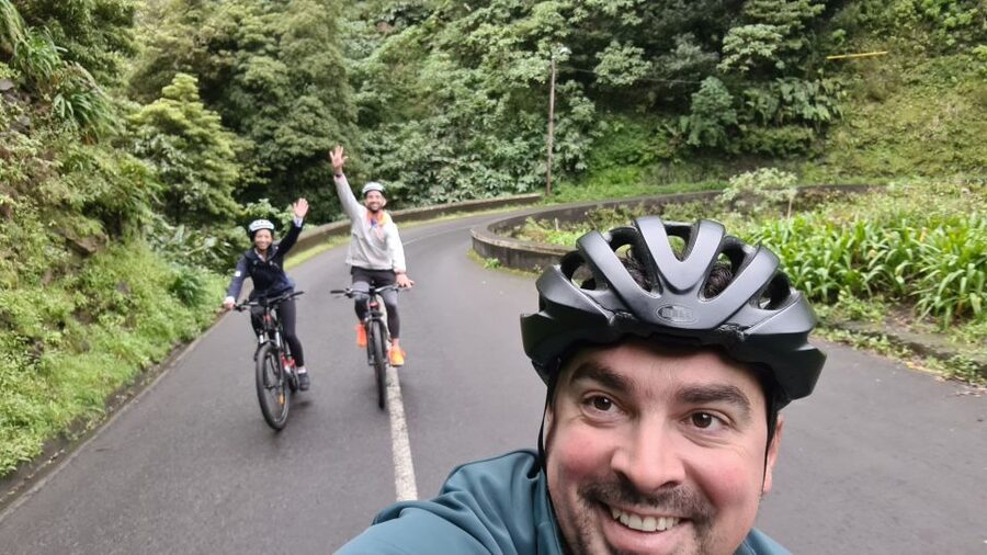 Madeira: Guided E-bike Tour of the North Coast - The descent to Arco de São Jorge