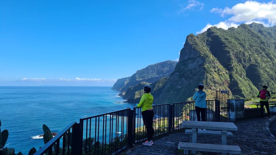 Madeira: Guided E-bike Tour of the North Coast - The return through Ponta Delgada
