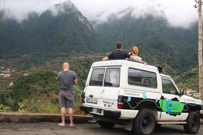 Madeira Island Private Wine Full-day Tour in all terrain vehicle - Câmara de Lobos and the final coastal view