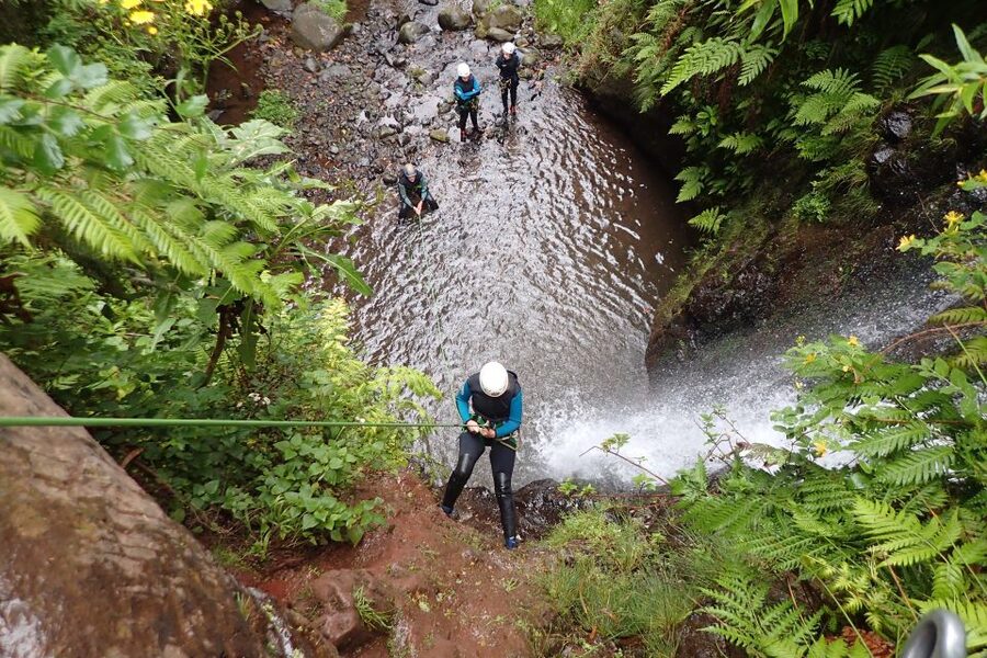 Madeira: Level-1 Canyoning Adventure - Gear Up for a Wet Mountain Walk