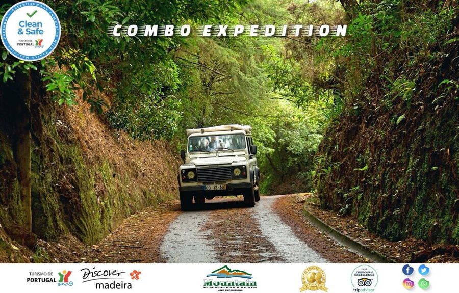 Madeira: Mini-Combo East Challenge: Jeep Safari + Levada - Funchal pickup keeps the morning easy
