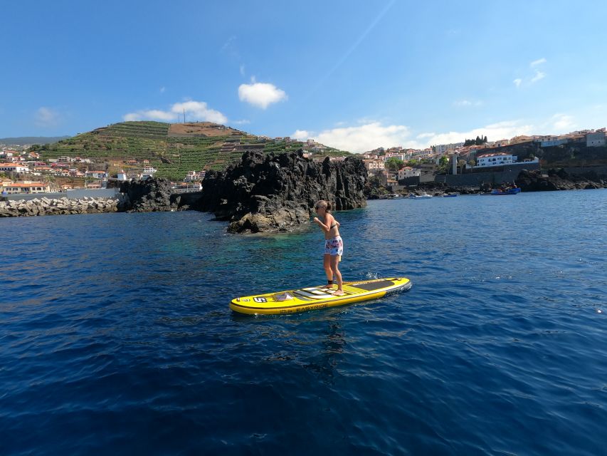 Madeira: Private Paddleboard & Snorkel - Learning the basics before heading along the coast
