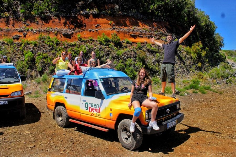 Madeira : Private wine experience by 4WD - Waterfalls falling toward the Atlantic