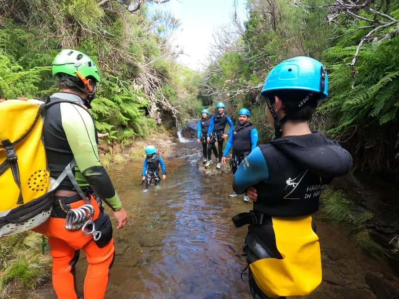 Madeira : Ribeira das Cales Canyoning (Level 1) - A gentle introduction to Madeira canyoning