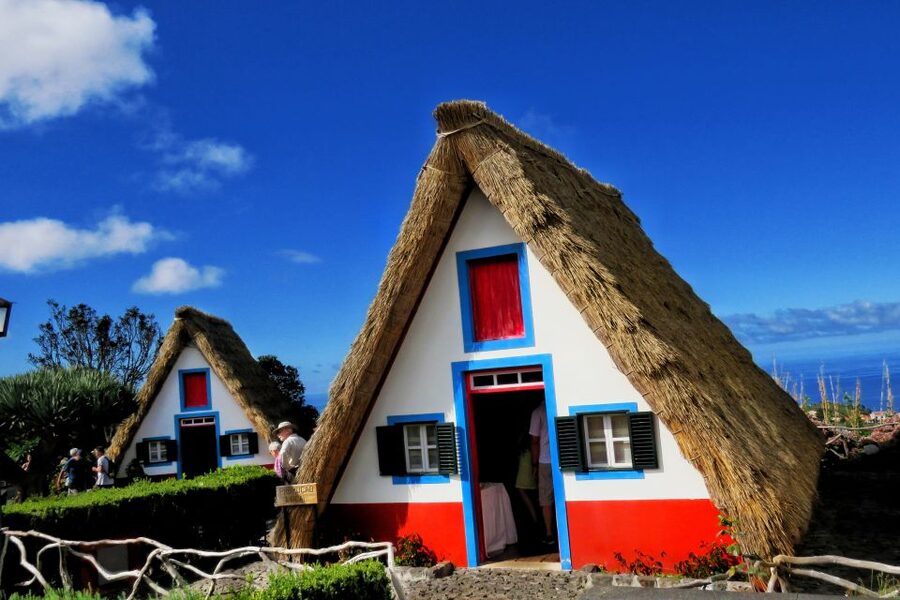 Madeira: Santana Jeep Tour Revealing the East's Treasures - Santana’s famous thatched houses